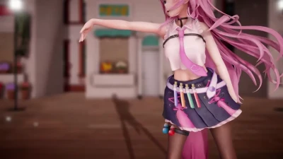 ヒアソビ bersama RTTMMD | hakui_koyori Hololive Virtual Vtuber Sexy
