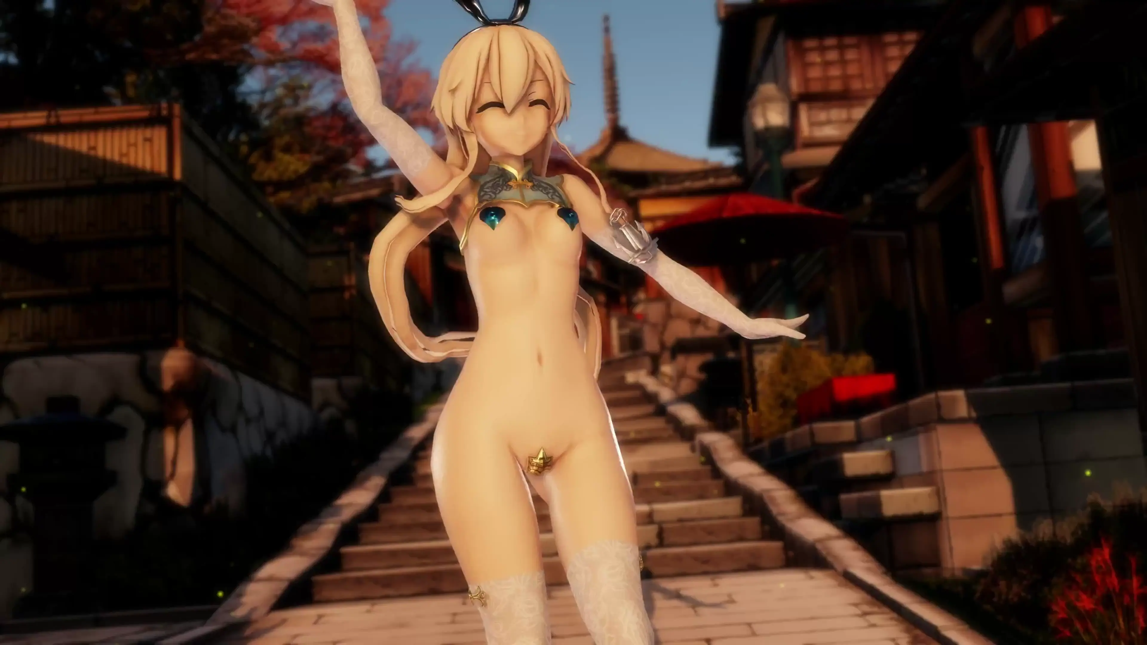 Shimakaze Live: เล่น SEND THE MOON พร้อม Dildo สุดเซ็กซี่