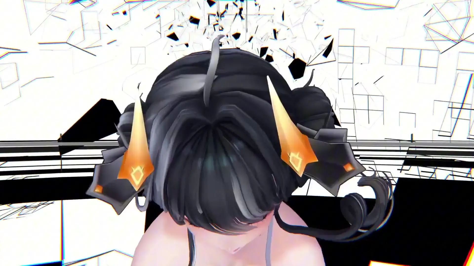 Umetsu-chan de Ponkotsu3d baila Rabbit Hole en VRChat Unity