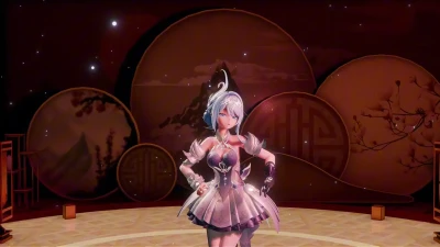 【sexdance】Odette y shgaidahd: baile y sexo ardiente de Genshin