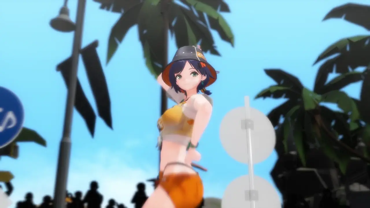 Rin Membawa Kamu ke DEEP BLUE TOWN | Belle Erotic Sign MMD