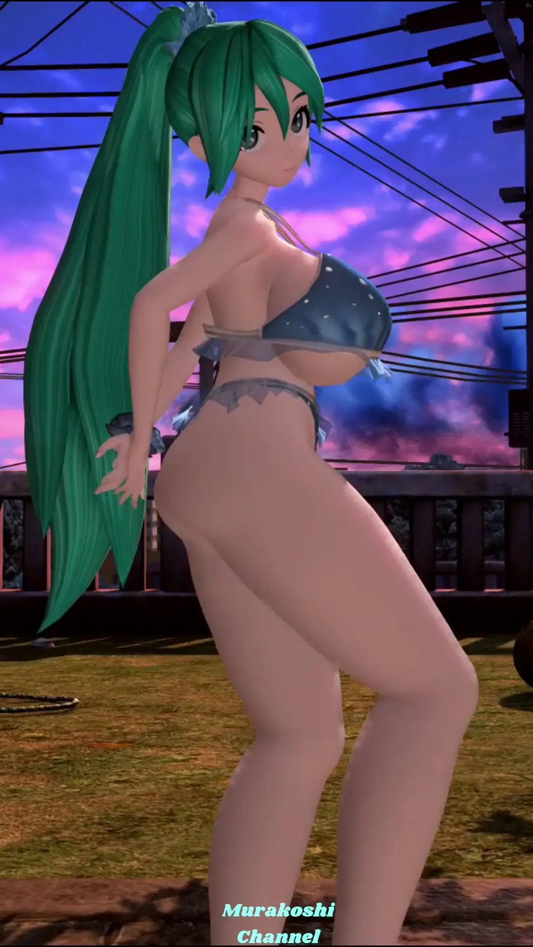 【PROJECT DIVA MEGA39's+ MOD】Murakoshi Channel - Solitary Envy Bikini Seksi dan Dada Besar