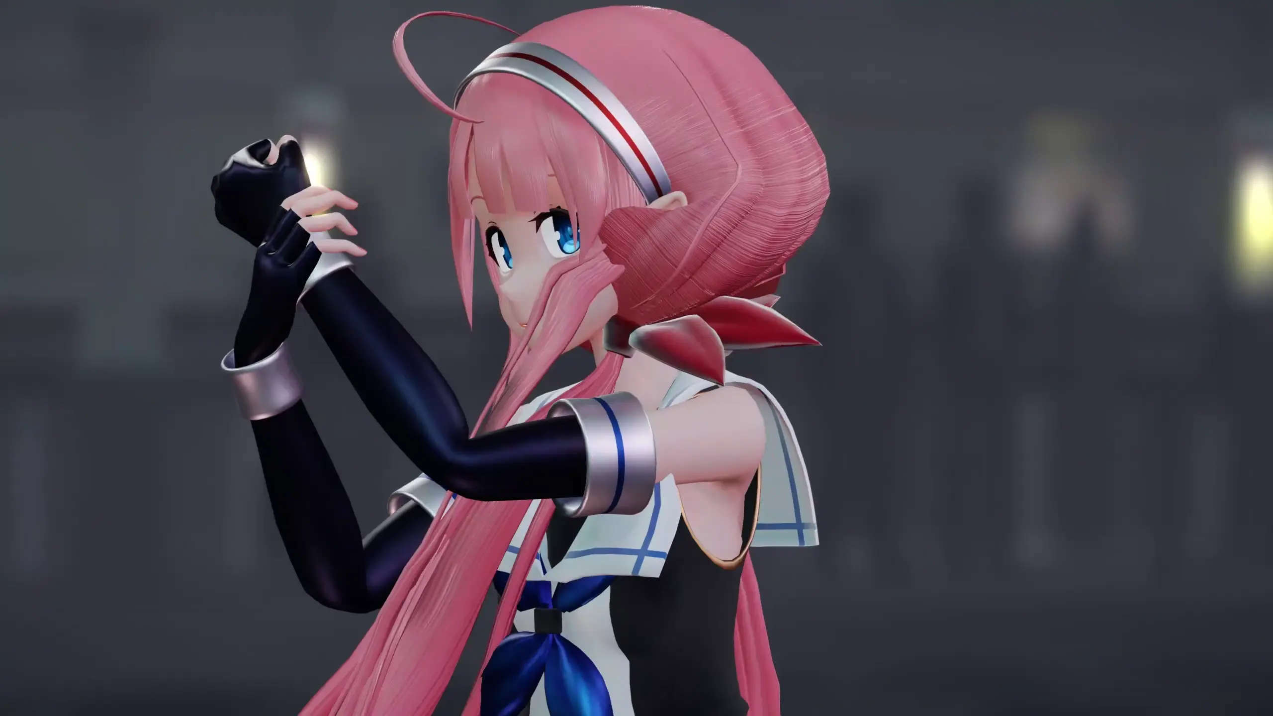 山風と江風のグライドダンス＆物理脱衣【艦これMMD】