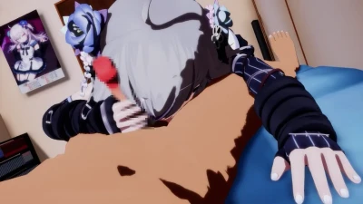 東雪蓮 Calls for Help to Satisfy Desire | eroddman MMD VTuber
