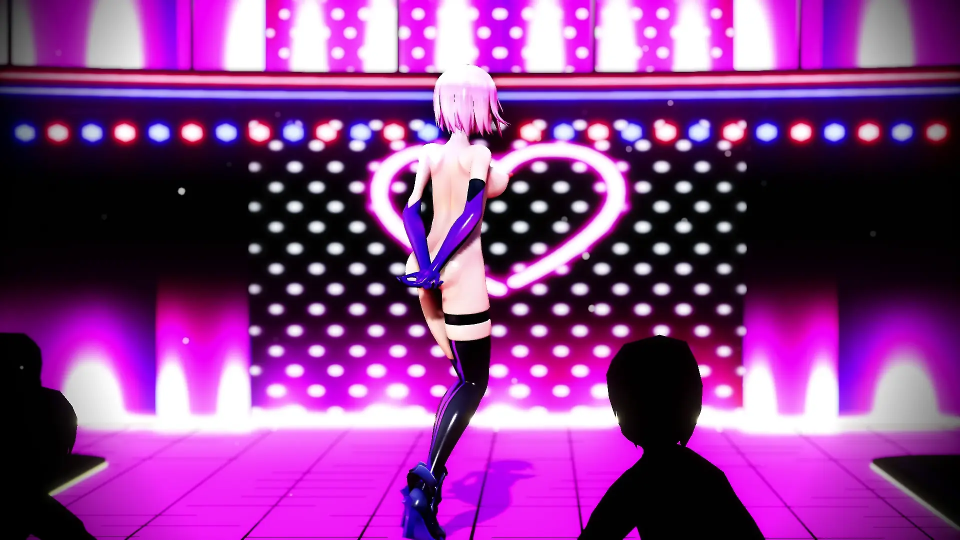 Mashu's All-Naked Dance by Momomomomo | MikuMikuDance