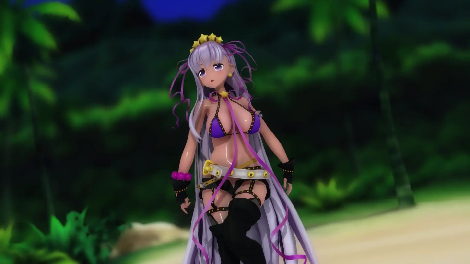 BBペレ(BB Pele)_TOMBOY por DreamHeart | BB FGO MMD Sexy