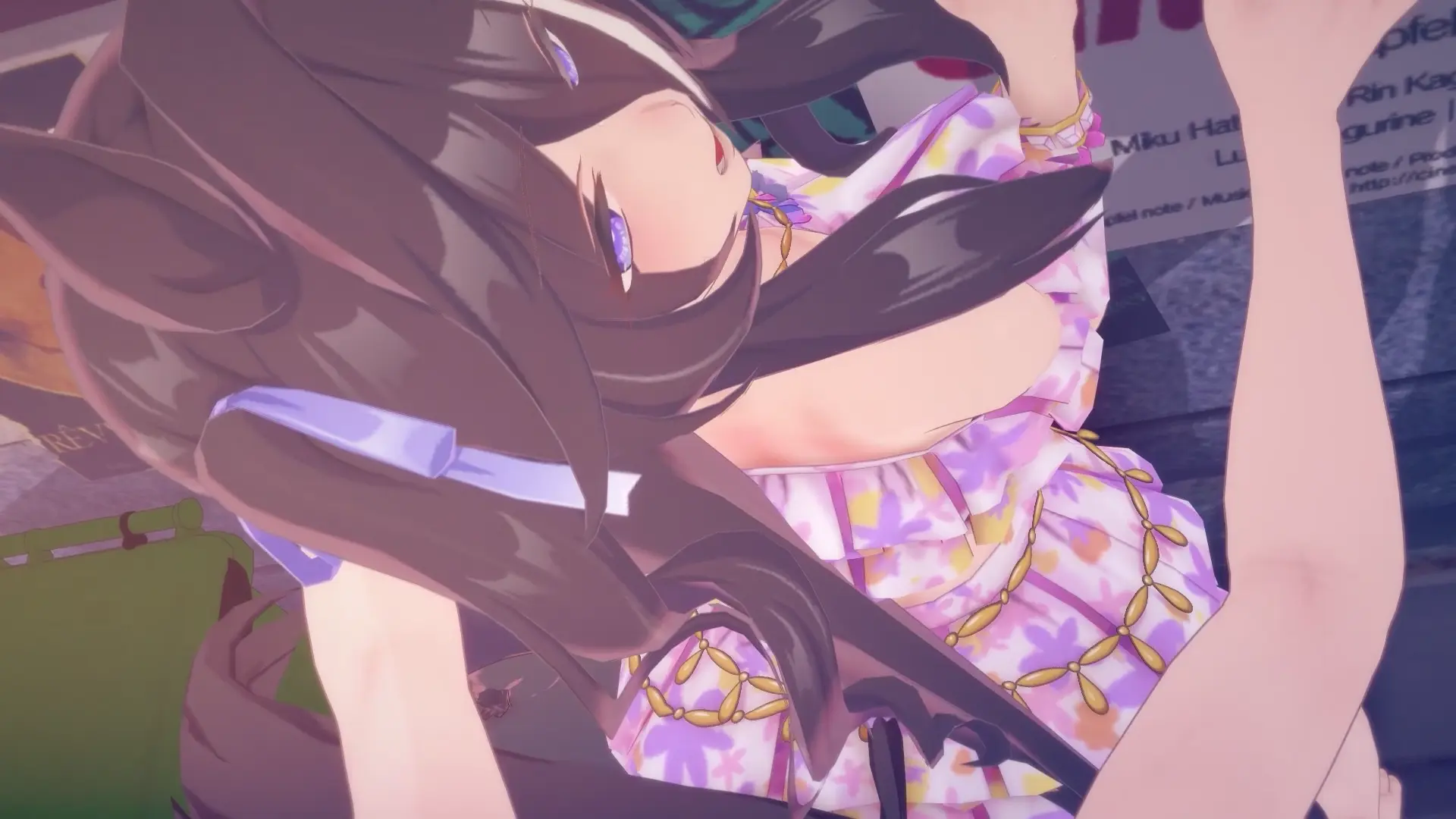 Vivlos . ヴィブロス . 比布魯斯 2 с Lanji | Горячий Umamusume Koikatsu