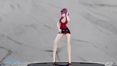 ¡Baile Horizontal de Kafka! Number 9 en Honkai Star Rail MMD