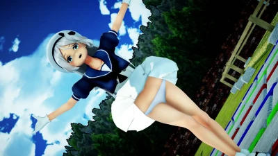 Wakame-chan Javelin: Explora el Rabbit Hole con 帰ってきたtakesiman – Kancolle MMD