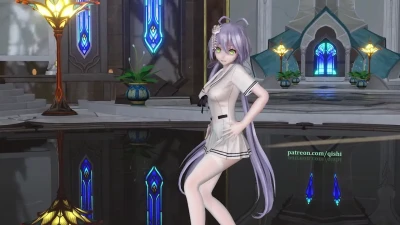 第20260930期 - 洛天依 x aespa - LEMONADE｜精美qishi Blender 3D作品