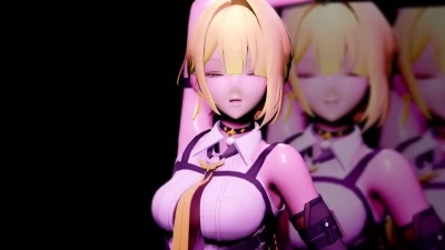 【ZZZ】Jump - Evelyn Strips in Zenless Zone Zero MMD