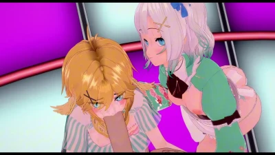 Sloppy Sisters' Concert with FriendlyTune VTuber Dance & Sex