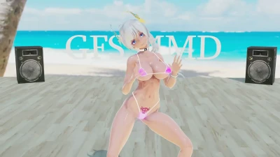 Illustrious - Lip&Hip เต้นในรองเท้าส้นสูง | GFS MMD เซ็กซี่
