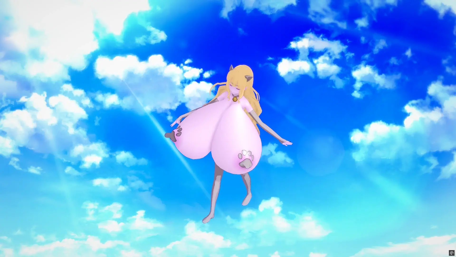 Lucy Diamond [คำรักⅤ] Koikatsu R15 เซ็กซี่กับ 乳穴胸星