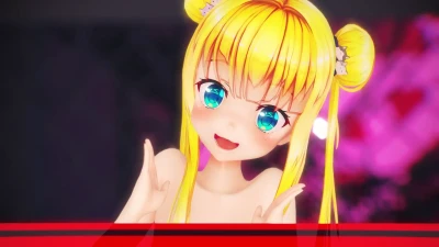 Salyusalyu's Idol Hidden Behind Barricade Tape – Nijisanji VTuber MMD