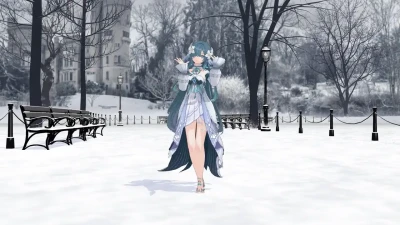 [原神] Vodyanitsa / ヴォジャニーツァ - Baile Desnudo y Striptease de 久远