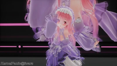 Megumiria-chan Fan Service Seksi dari Kernel Panic | MikuMikuDance