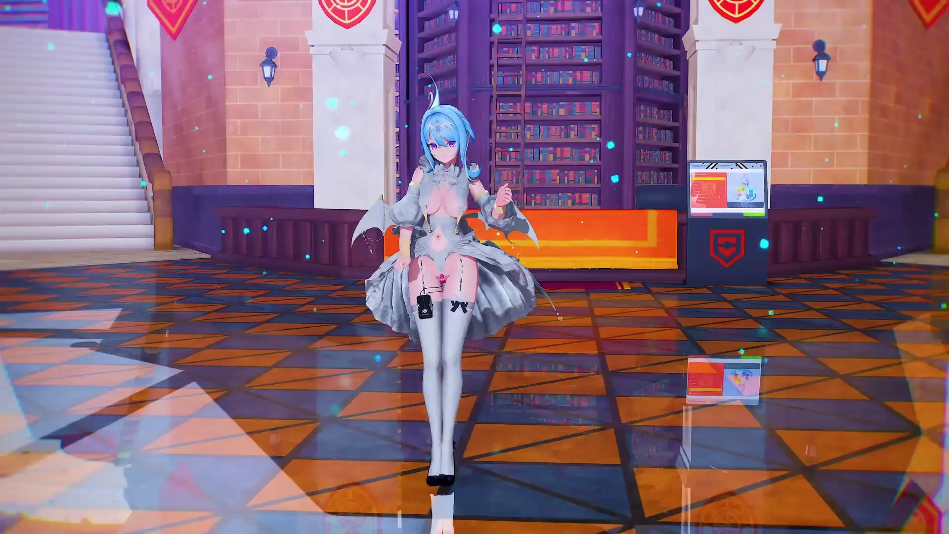 【MMD Genshin Impact】Odette Spessiva Explosiva ~ Rainbow “A” de Poltato