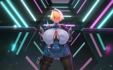 Nikita Seduzindo com Rebolado Fatal - 奈亚子 Girls Frontline Koikatsu