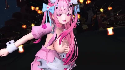 【MMD】GuIa & hoI con 結城さくな／ELECT - Hololive Impactante