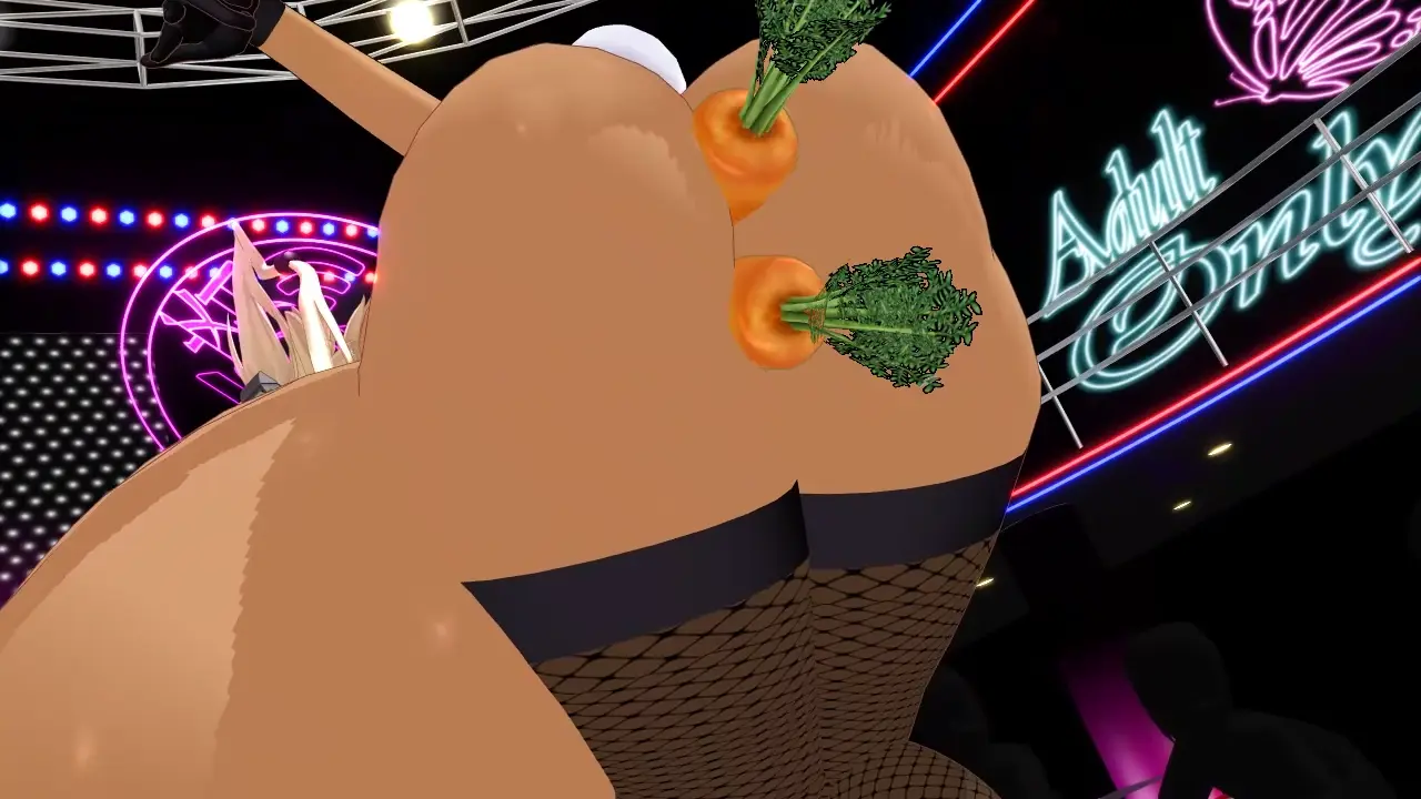 CONTIO全裸爆乳兔女郎武藏律動翹臀搖擺舞