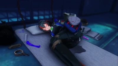 堕落朱青1 (Fallen Red and Green) dengan biggerbiggercar dan Polisi Mihoyo
