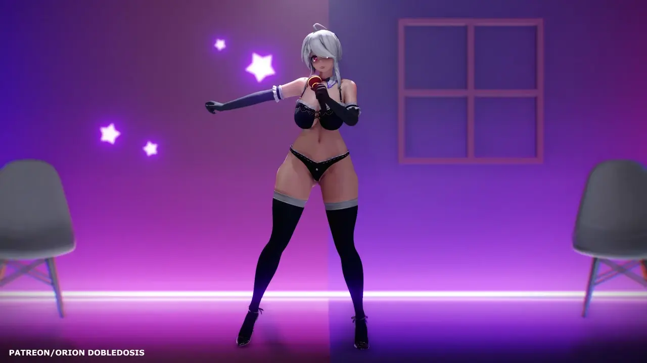 [MMD] HAKU Maid Suit (弱音ハク) - Ai Kotoba R-18 | สวยเซ็กซี่ บิ๊กบู้มและก้นเด้ง