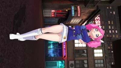 PINKCAT part9 with スキンブル | Sexy MikuMikuDance Video
