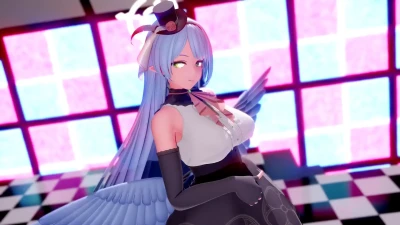 Armageddon(Mine) dengan ZILOlσmlσm | Blue Archive MMD Menawan