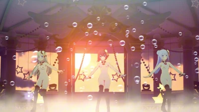 『Multicolored Sky』Rinze、Kohaku與Tsumugi Idolmaster遊戲模組