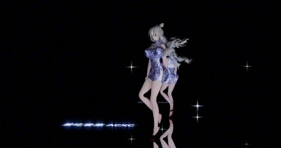Haku HotPink y 弱音 青花瓷 con LustHansen - Blender 3D Hot
