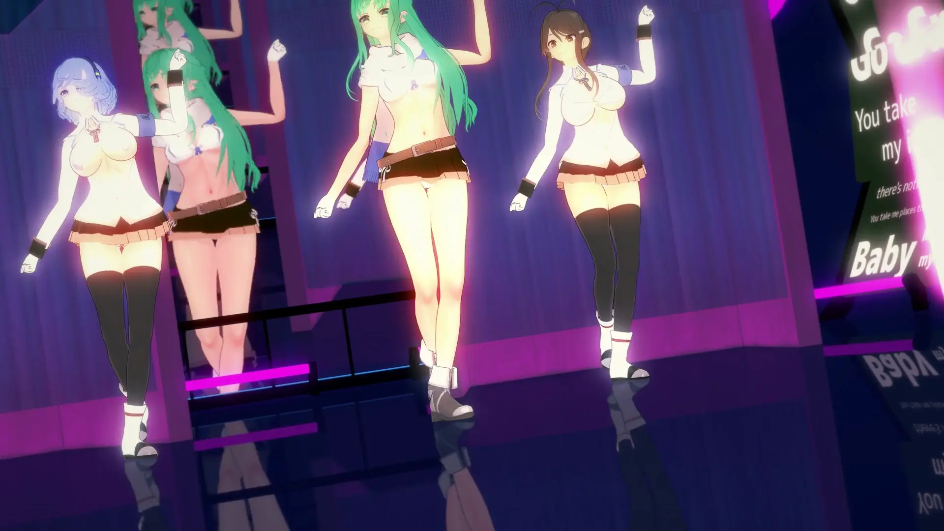 [Sex&Dance] Touka's Dream Basah – NTR Seksi oleh CeboH