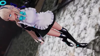 025極楽浄土 - mikan en baile sexy de criada ¡Imperdible MMD!