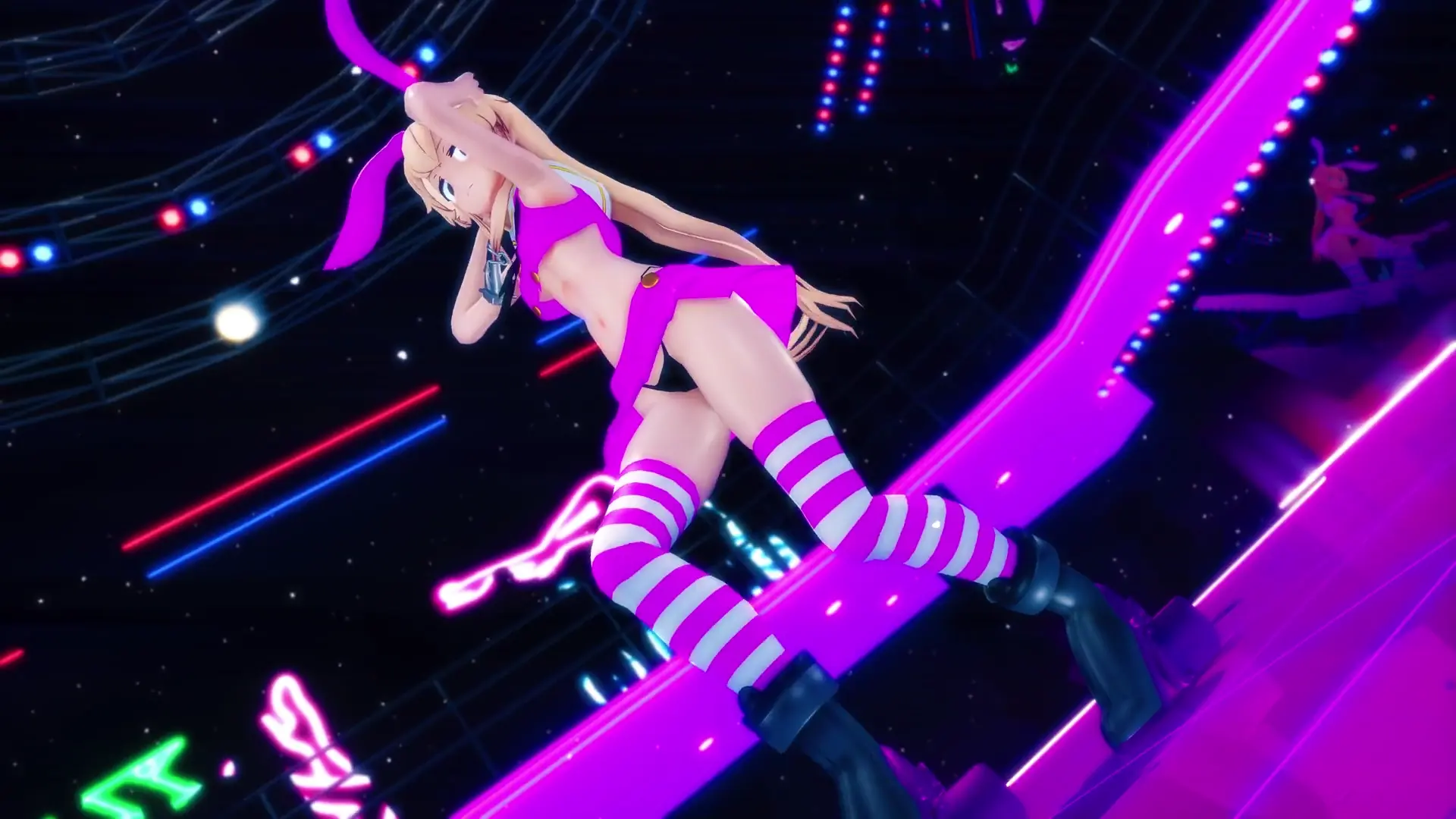 SHiMAKAZE - PiNK RABBiT (PiNK CAT) ハムセルビッシュのストリップ
