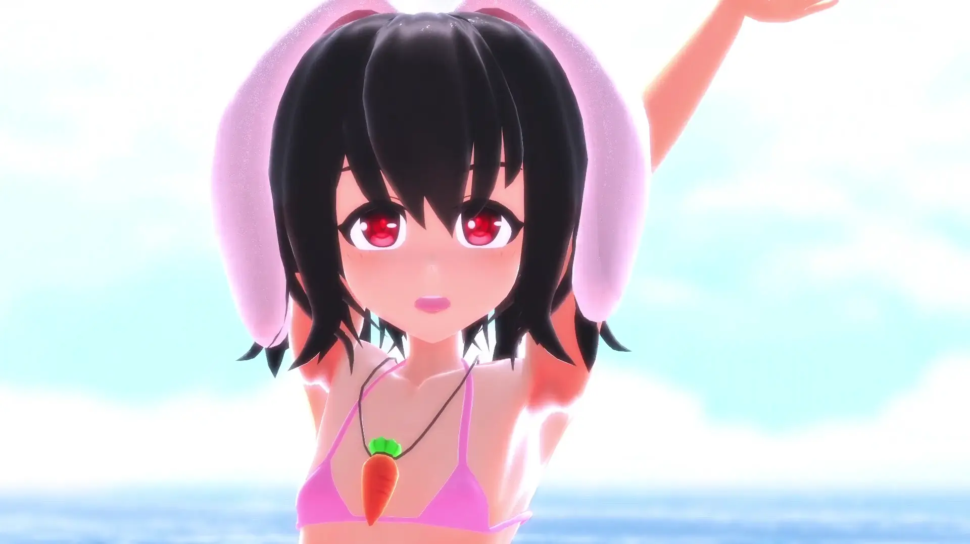 【東方MMD】因幡てゐ震撼演繹《HIPNOTIZE by JULI》舞蹈