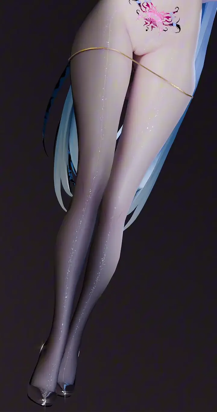 LustHansen Memperlihatkan Kostum 清宵旗袍 Seksi di Blender