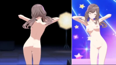 【シャニソン】 Tsukioka Kogane Gentleman Video #98 with Pantsps - Idolmaster