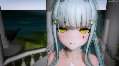 [SEX] クルカイ HK416 ガールズフロントライン ウェディングドレス Ugepa