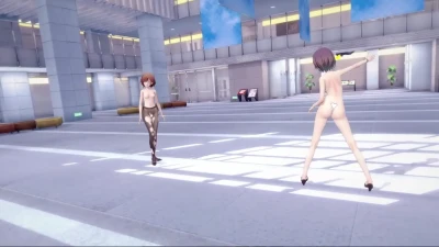 Shinym@s Office Lady Madoka Higuchi & Toru Asakura | Idolmaster Koikatsu