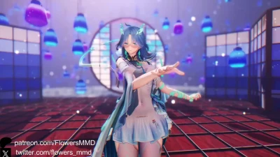 Wuthering Waves Qingxiao - Agassy Dance & Stripping by フラワーズ