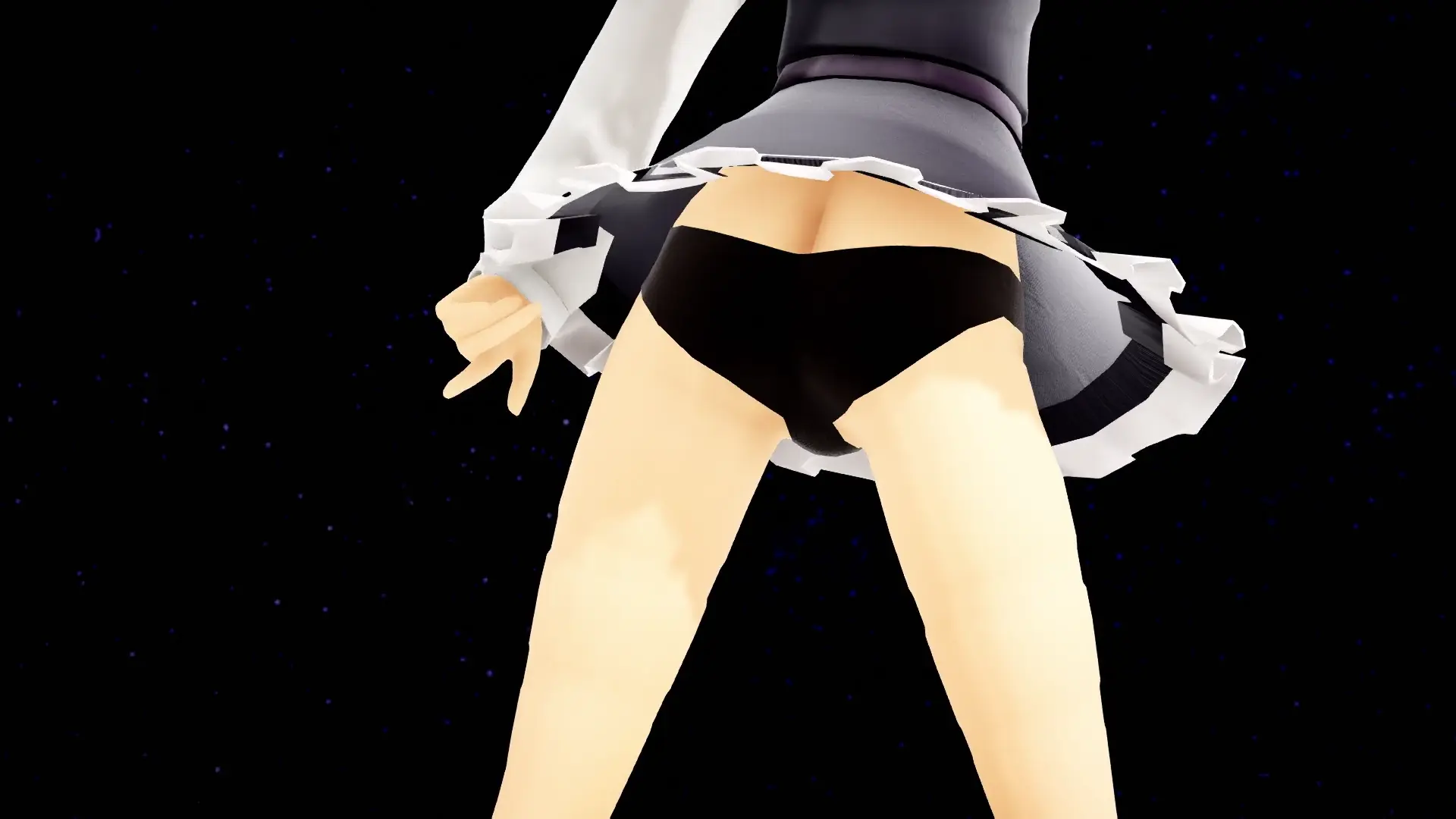 Wakame-chan y Arashio en HIASOBI - Kaettekita takesiman | Kancolle MMD