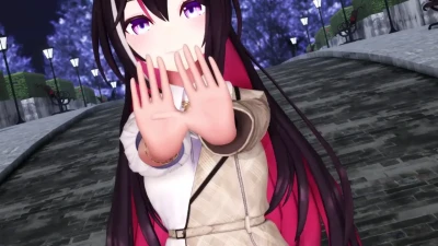 azk_シニカルナイトプラン com 踊リ撮リV – azki Hololive VTuber MMD Quente