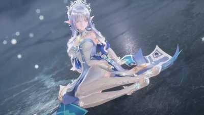【GENSHIN】Dream of you - Ice Queen Qcatnip 1080p 60fps keren
