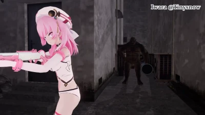 【lilith】魔法少女リリスの敗北CGシリーズ01｜tinysnow MMD作品