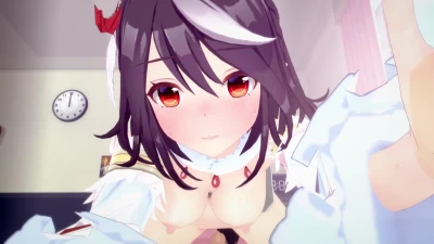 Kitasan Black in Cowgirl Position | Umamusume Koikatsu Model dxdSY008
