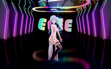 【Bronya】 ショートヘアの美しい3Dモデル xxxccc'制作 Blender作品