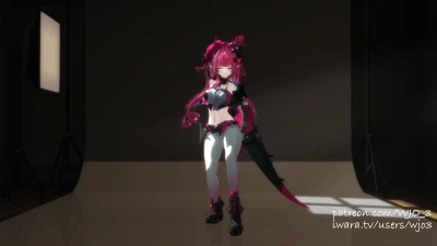 【MMD R-18】WJO_3が繰り出すジャンプ・セクシーダンス13526B2