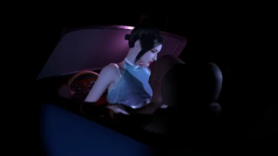 Alex Chen 在車內激情演繹 – Virt-A-Mate 3D 視頻熱情奉獻