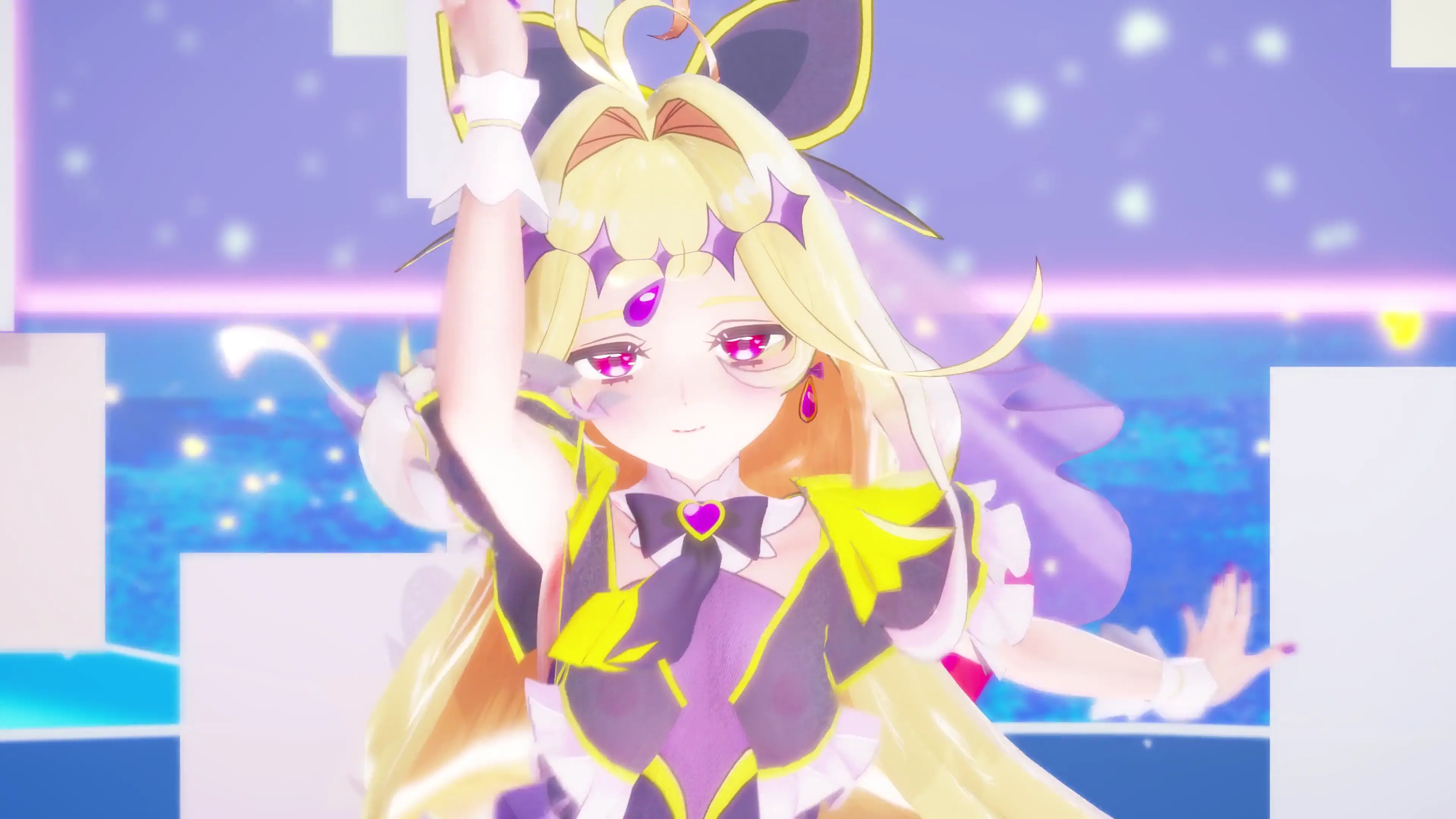 森亞るるか / Cure Arcana Shadow _ Baile Caótico | Precure MMD Explosivo