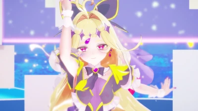 森亞るるか / Cure Arcana Shadow _ Baile Caótico | Precure MMD Explosivo